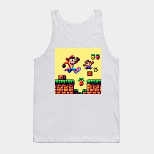 8Bit Crash Bandicoot Platform Tank Top